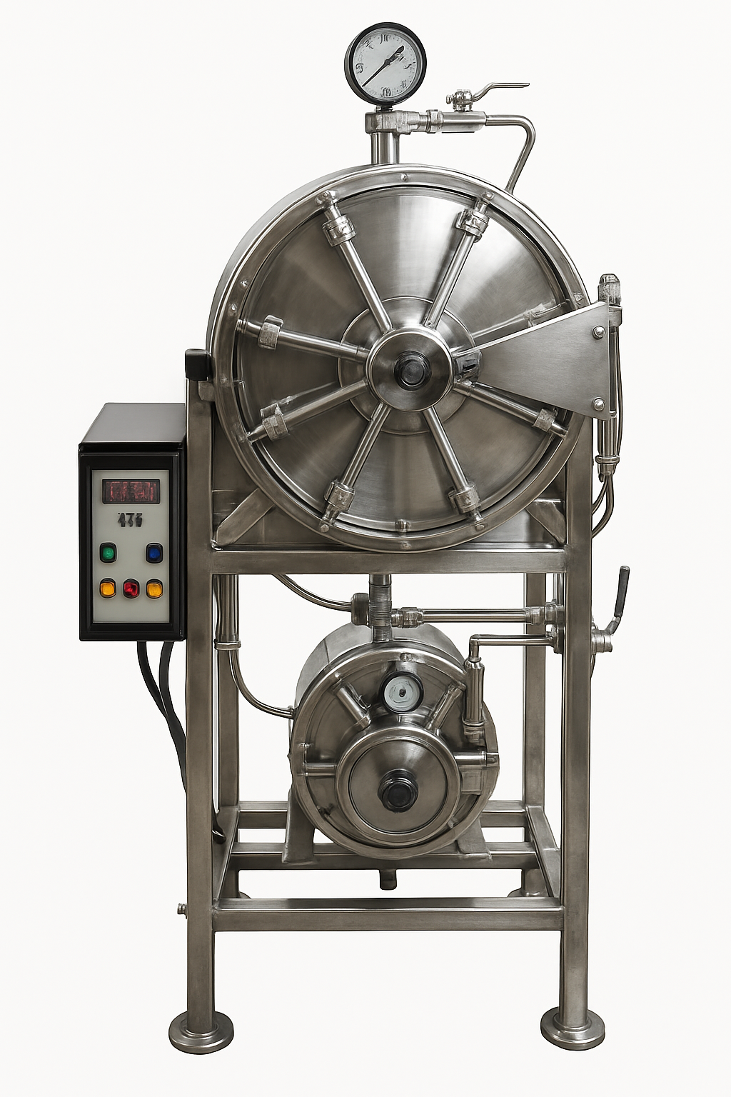 Autoclave Double Wall Horizontal Cylindrical