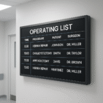 Operating List Board